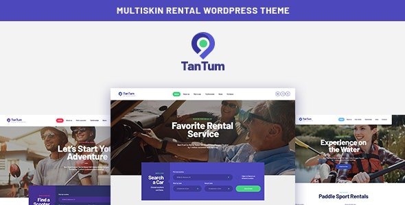 ThemeForest - TanTum v1.1.3 - Car, Scooter, Boat & Bike Rental Services WordPress Theme - 24757667 - NULLED