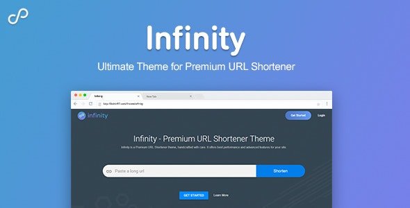 CodeCanyon - Infinity v2.0 - Premium URL Shortener Theme - 21363386