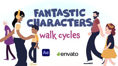 Fantastic Characters - Walk Cycles 30082110