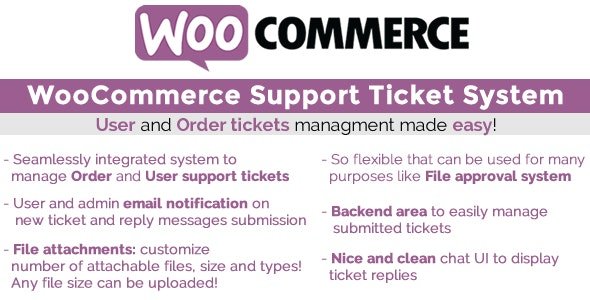 CodeCanyon - WooCommerce Support Ticket System v13.3 - 17930050 - NULLED