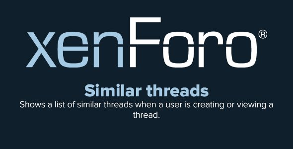 Similar threads v7.7 - XenForo 2.x Add-On