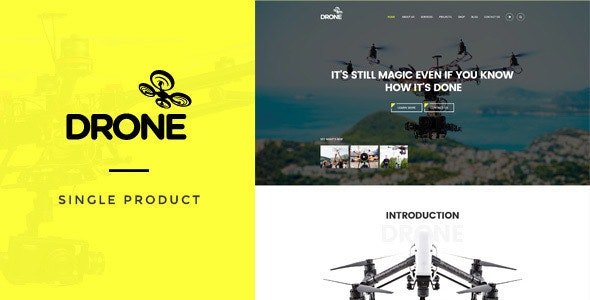 ThemeForest - Drone v1.27 - Single Product WordPress Theme - 16348804