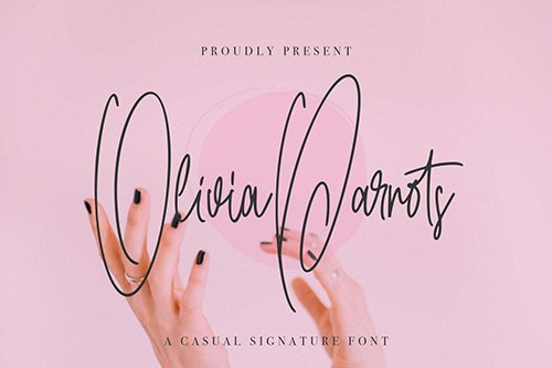Olivia - Casual Signature Font