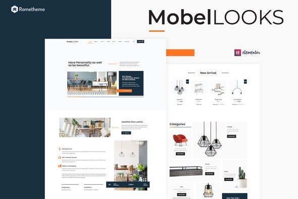ThemeForest - Mobel Looks v1.0.02 - Furniture Store WooCommerce Elementor Template Kit - 30144441
