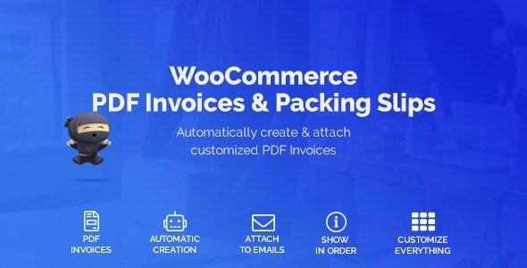 CodeCanyon - WooCommerce PDF Invoices & Packing Slips v1.4.5 - 22847240