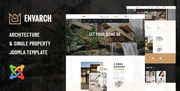 ThemeForest - EnvArch v1.0.0 - Architecture and Single Property Joomla Template - 29831200
