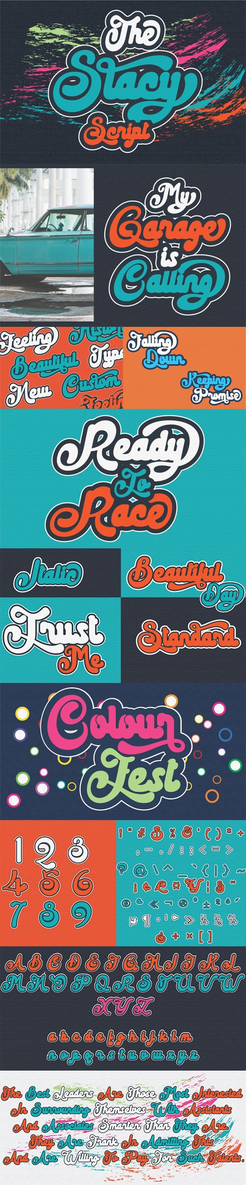 The Stacy - Retro Styled Script Font [2-Weights]