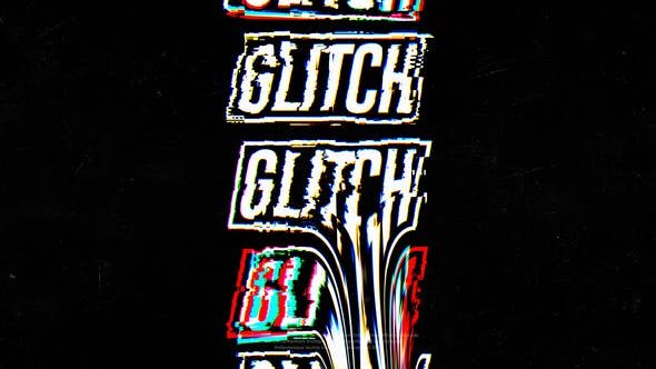 VideoHive - Glitch Logotype - 29377119