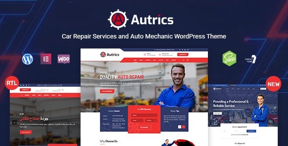 ThemeForest - Autrics v2.6.0 - Car Services and Auto Mechanic WordPress Theme - 23323759