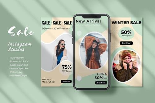 Winter Sale Instagram Story - Vol 01