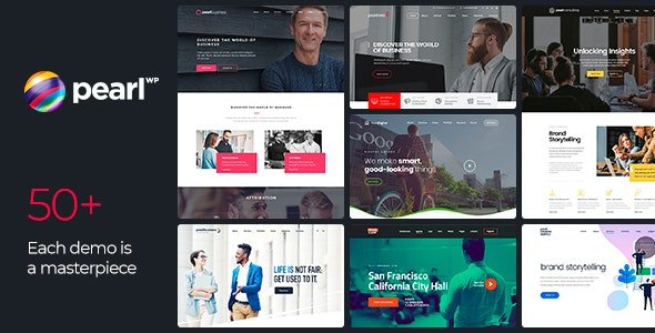 ThemeForest - Pearl v3.3.3 - Corporate Business WordPress Theme - 20432158 - NULLED