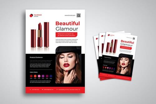 Beautiful Make Up Flyer 6NFP3PK