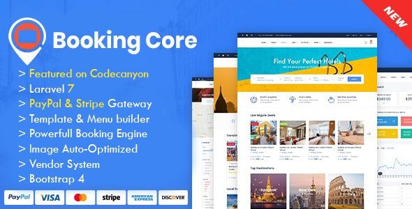 CodeCanyon - Booking Core v2.0.0 - Ultimate Booking System - 24043972