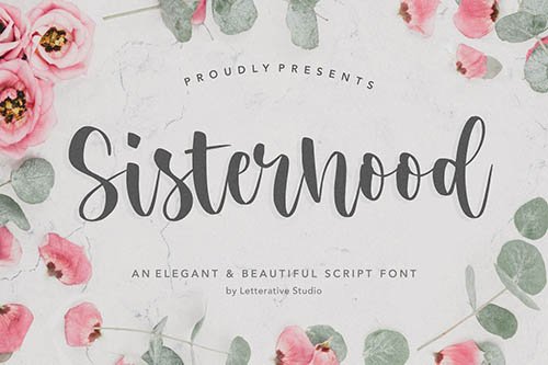 Sisterhood Script Font YH