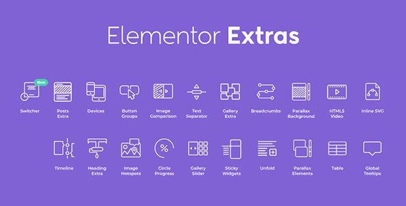 Elementor Extras v2.2.51 - Widgets & Extensions Carefully Crafted for Elementor - NULLED