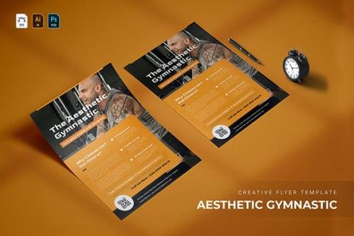 Aesthetic Gymnastic | Flyer PSD