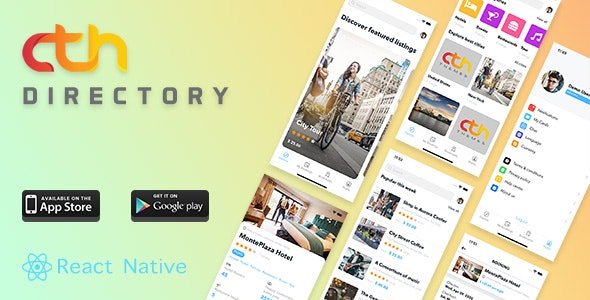 CodeCanyon - CTH Directory v1.3.6 - React Native mobile apps - 26290294
