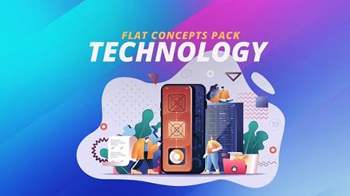 VideoHive - Technology - Flat Concept - 30816909