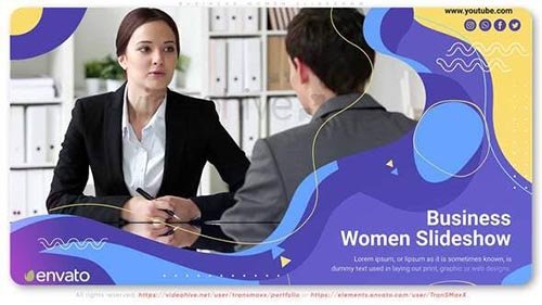 Business Women Slideshow 30861070