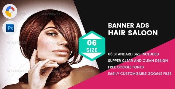 CodeCanyon - Hair Saloon Banner HTML5 v1.0 - 17927385