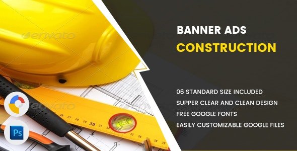 CodeCanyon - Construction Banners HTML5 - GWD v1.0 - 17551999