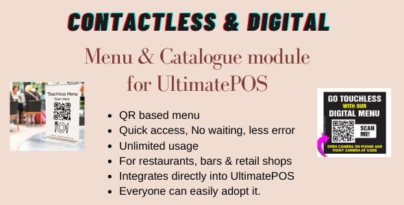 CodeCanyon - Digital Product catalogue & Menu module for UltimatePOS v0.6 - 28825346