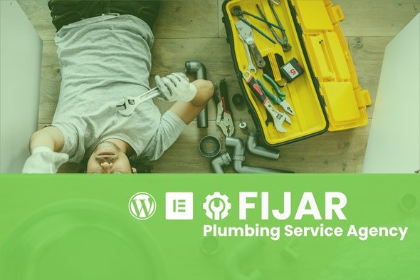 ThemeForest - Fijar v1.0.0 - Plumbing Service Elementor Template Kit - 30723927