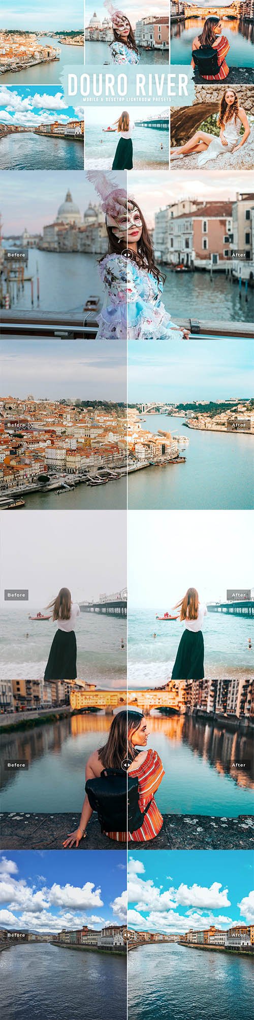 Douro River Mobile & Desktop Lightroom Presets