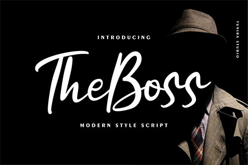 The boss | Modern New Script