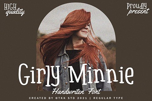 Girly Minnie - Girly Handwritten Font