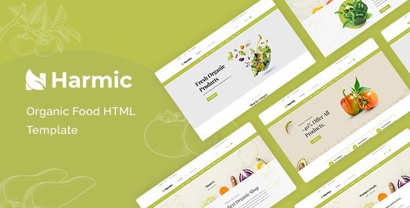 ThemeForest - Harmic v1.0.1 - Organic Food HTML Template - 30952140