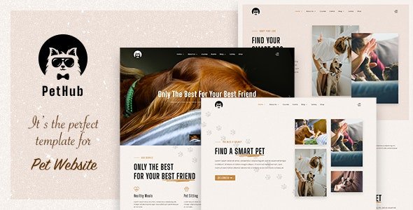 ThemeForest - PetHub v1.0.0 - Dog, Cat Care & Veterinary Joomla Template - 31079713