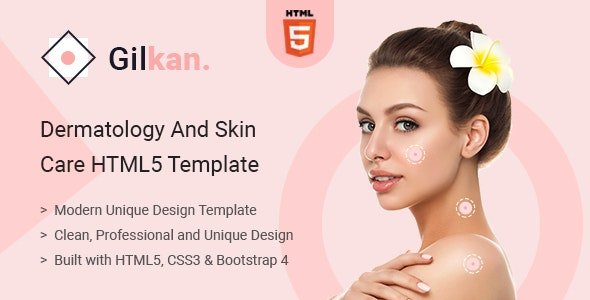 ThemeForest - Gilkan v1.0 - Dermatology and Skin Care HTML5 Template - 28986149