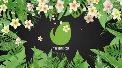 VideoHive - Tropical Vibes Logo Reveal 31125146