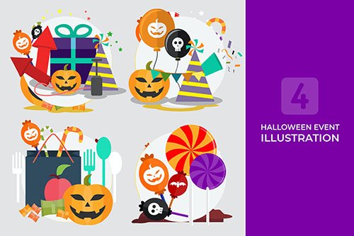 Halloween Event Illustration