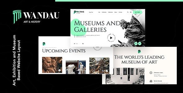 ThemeForest - Wandau v1.0.0 - Art & History Museum WordPress Theme - 31144415
