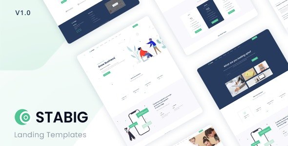 ThemeForest - Stabig v1.0 - Bootstrap 5 Creative Landing Page Template - 31103451