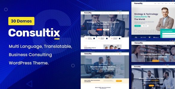 ThemeForest - Consultix v3.0.1 - Business Consulting WordPress Theme - 21093075 - NULLED