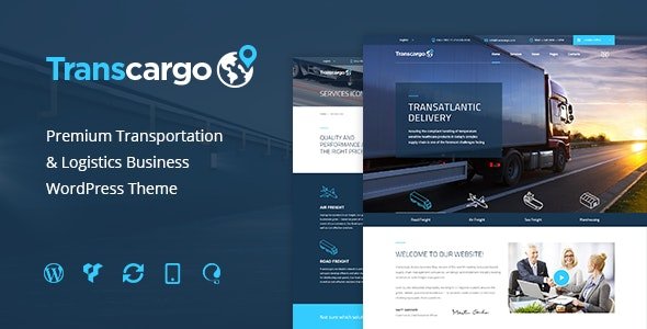 ThemeForest - Transcargo v2.6 - Transportation WordPress Theme for Logistics - 13947082 - NULLED