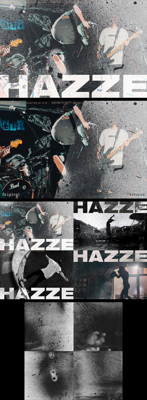 Hazze Pack - Grunge Textures Collection