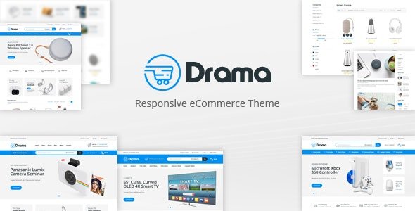 ThemeForest - Drama v1.0 - Responsive OpenCart Theme (Included Color Swatches) - 31300420
