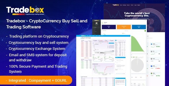CodeCanyon - Tradebox v6.0 - CryptoCurrency Buy Sell and Trading Software - 22673650 - NULLED