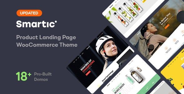 ThemeForest - Smartic v1.9.4 - Product Landing Page WooCommerce Theme - 29259690