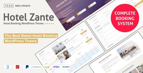 ThemeForest - Hotel Zante v1.3.4.4 - WordPress Theme - 22325268