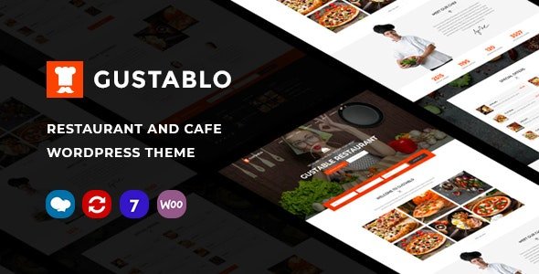 ThemeForest - Gustablo v1.23 - Restaurant & Cafe Responsive WordPress Theme - 21622075