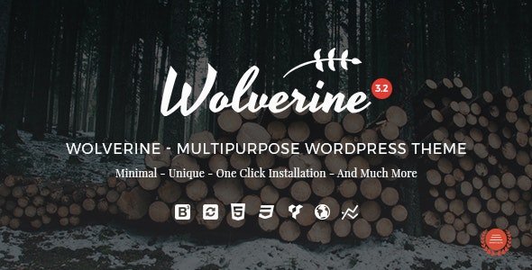 ThemeForest - Wolverine v3.2 - Responsive Multi-Purpose Theme - 12789221