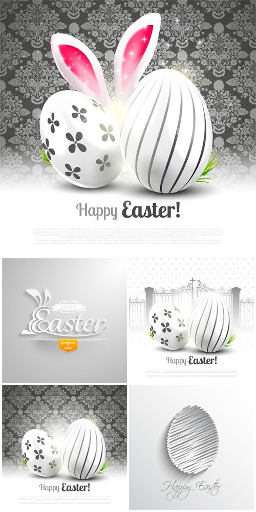 Luxurious easter vector