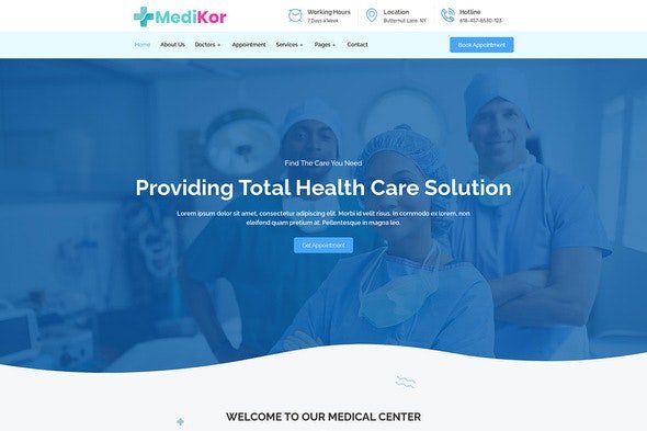 ThemeForest - Medikor v1.0.0 - Medical Healthcare Elementor Template Kit - 28110104