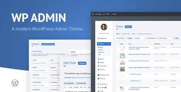 CodeCanyon - wphave Admin v2.3 - A clean and modern WordPress Admin Theme - 20354956 - NULLED