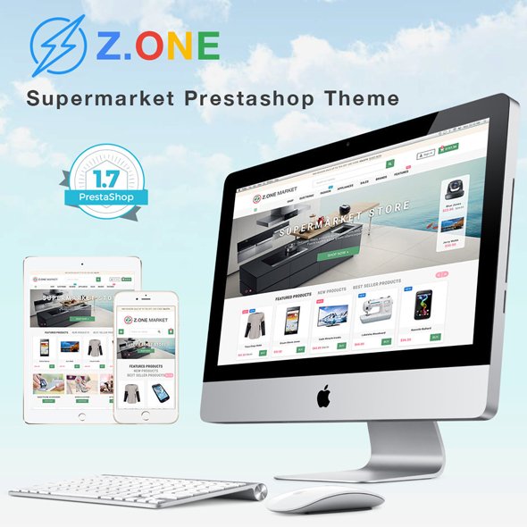 ZOne v2.5.7 - Supermarket Online Shop PrestaShop Template